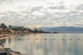 The sunrise over Eilat resort in Israel