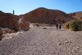 Hiking in Nahal Shani, south Israel