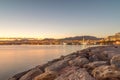 Eilat landscape sunset