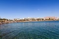 Eilat resort hotel panorama with beach at Red Sea, Israel Royalty Free Stock Photo