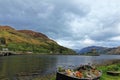 Eilean Donan Castle in Loch Duich, Scotland Royalty Free Stock Photo