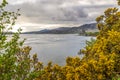 Eilean Donan Castle Scotland landmark Scottish old fortress Royalty Free Stock Photo