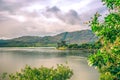 Eilean Donan Castle Scotland landmark Scottish old fortress Royalty Free Stock Photo