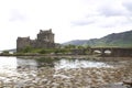 Eilean donan castle in scotland on a summers day Royalty Free Stock Photo