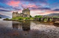 Eilean Donan Castle in Scotland, UK - Isle of Skye Royalty Free Stock Photo