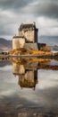 Eilean Donan Castle: A Scottish Castle Reflected In Loch Mallory