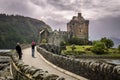 Eilean Donan castle. Scottish landscape. Scotland, Great Britain Royalty Free Stock Photo