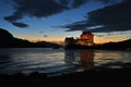 Eilean Donan Castle: Twilight on Scotland, Royalty Free Stock Photo