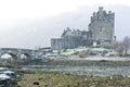 Eilean Donan Castle in winter