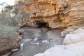 Ein Bokek Brook Natural Pool, The Dead Sea Royalty Free Stock Photo