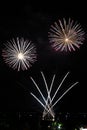 Fireworks in Altmuenster Upper Austria; Austria