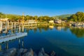 Fishing port of Kibbutz Ein Gev Royalty Free Stock Photo