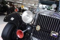 Lose up of a historic Austro-Daimler vehicle in the museum fahrtraum in Mattsee Royalty Free Stock Photo