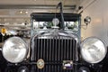 A historic Steyr vehicle from the front in the museum fahrtraum in Mattsee Royalty Free Stock Photo