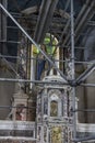 Ein Kerem, Israel. January 20, 2020 - Renovated Church of John the Baptist, Jesus Christ predecessor