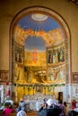 Altar of the Church of the Visitation, Ein Kerem, Israel