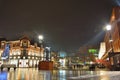 Eindhoven city square at night