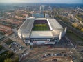 EINDHOVEN, NETHERLANDS - Eindhoven Cityscape with Eindhoven PSV Philips Stadium. Netherlands. Royalty Free Stock Photo