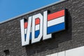 VDL logo sign.