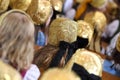 A traditional gold cap in Austria