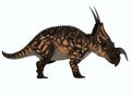 Einiosaurus Side Profile Royalty Free Stock Photo