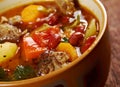 Eintopf -Traditional german cuisine dish. Royalty Free Stock Photo