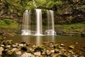 Sgwd Yr Eira Waterfall in Brecon Beacons National Park in Wales