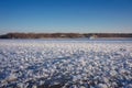 Frozen Lake Royalty Free Stock Photo