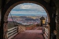 Eisenach and countryside from Wartburg castle