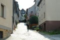 Eisenach Germany street. Beautiful sights in the city. Travel Europe