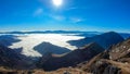 Eisenerzer Reichenstein - Alpine landscape near Eisenerz in Styria, Austria. Wanderlust Royalty Free Stock Photo