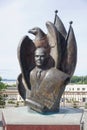 The Eisenhower Monument in downtown Anchorage