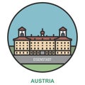 Eisenstadt. Cities and towns in Austria Royalty Free Stock Photo