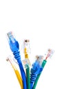 Eithernet Cables Royalty Free Stock Photo