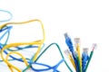 Eithernet Cables Royalty Free Stock Photo