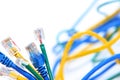 Eithernet Cables Royalty Free Stock Photo