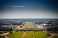 Eixo Monumental and the Palacio dos Poderes Royalty Free Stock Photo