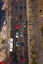 Eje Central Lazaro Cardenas street in Mexico city Royalty Free Stock Photo