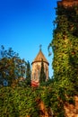 he Ejmiatsin Church of Armenian Apostolic church, surrounded by sypresses, located in Avlabari District, Tbilisi, Georgia Royalty Free Stock Photo