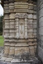 Ek Minar ki Masjid - single minaret mosque, minaret details and intricate carvings in stone, built by Bahadur Shah 1526Ã¢â¬â36 AD