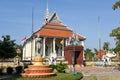 Ek Phnom buddhist temple at Battambang, Cambodia Royalty Free Stock Photo