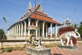 Ek Phnom buddhist temple at Battambang, Cambodia