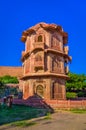 The Ek Thamba Mahal near The `Mandore gardens`, Jodhpur, Rajasthan, India Royalty Free Stock Photo