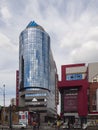 Ekaterinburg new buildings. City center. Radishchev Street. Russ
