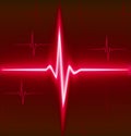 Ekg. Royalty Free Stock Photo