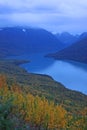 Eklutna lake, alaska Royalty Free Stock Photo