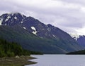 Eklutna lake Alaska Royalty Free Stock Photo