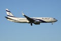 El Al Boeing 737-800 Royalty Free Stock Photo