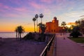 El Bil Bil Castle, Benalmadena Royalty Free Stock Photo