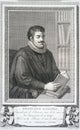 El brocense portrait. 16th Century Spanish philologist and humanist